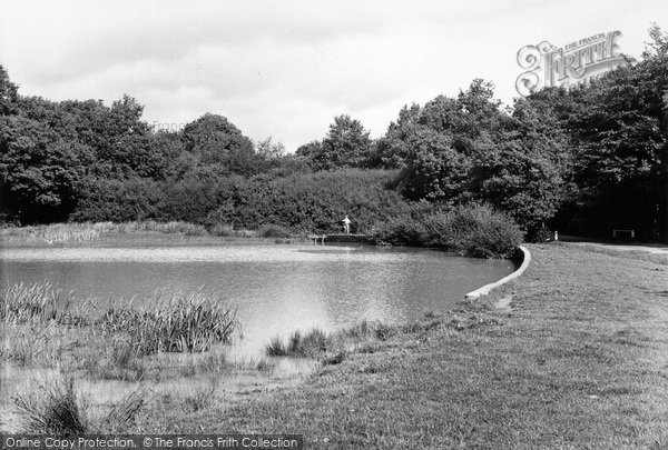 Photo of South Holmwood, Four Ways Pond c.1955 