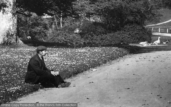 Photo of South Holmwood, Man In The Village 1903