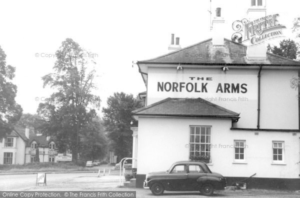 Photo of South Holmwood, Norfolk Arms c.1965