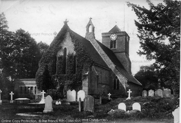 Photo of South Holmwood, St Mary Magdalene's Church 1903