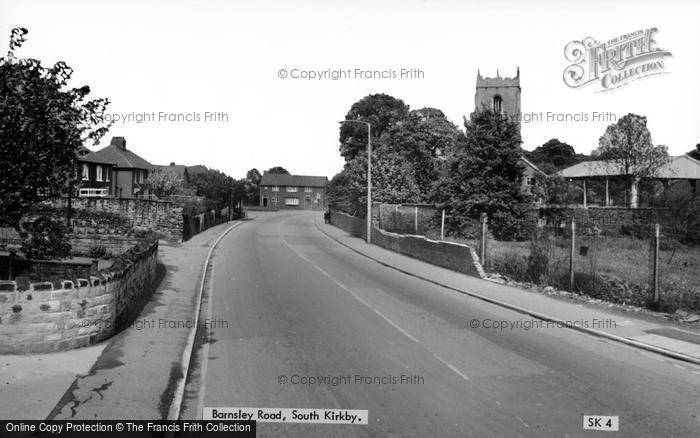 Photo of South Kirkby, Barnsley Road c.1965