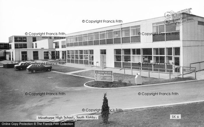 Photo of South Kirkby, Minsthorpe High School c.1965