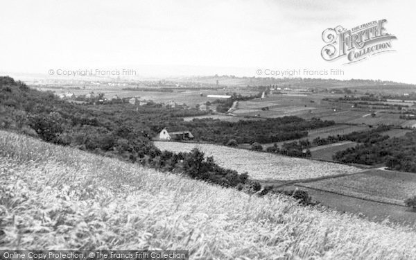 Photo of South Littleton, View From The Hill c.1960