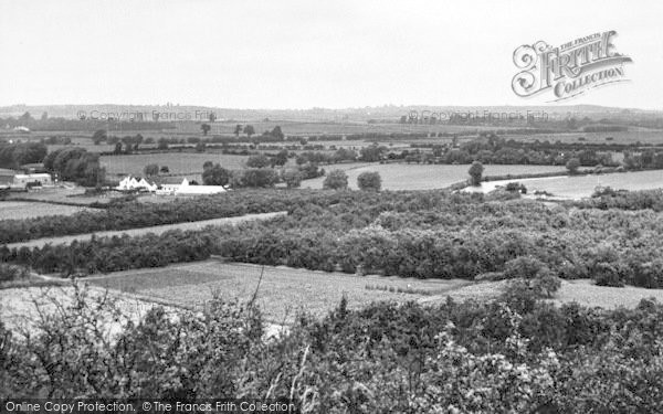 Photo of South Littleton, View From The Hill c.1960
