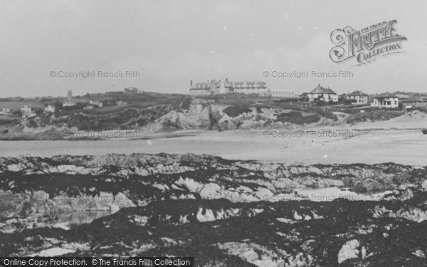 Photo of South Milton, Beach And Rocks c.1935