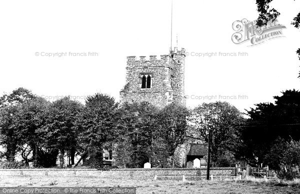 Photo of South Mimms, Church Of St Giles 1966