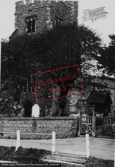 Photo of South Mimms, The Church Of St Giles c.1965