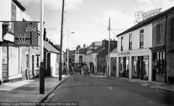 Photo of South Molton, Barnstaple Street c.1960