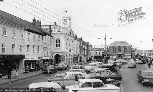 Photo of South Molton, Broad Street c.1965