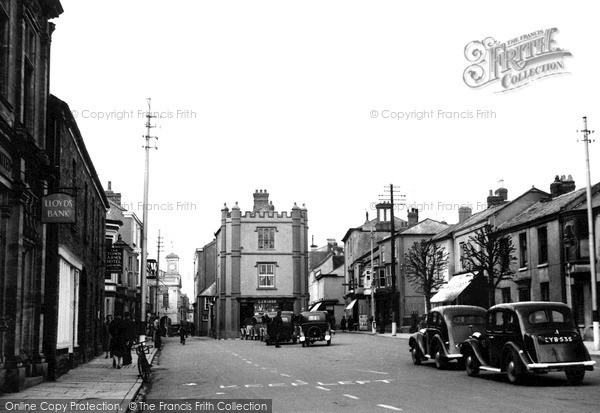 Photo of South Molton, East Street c.1955