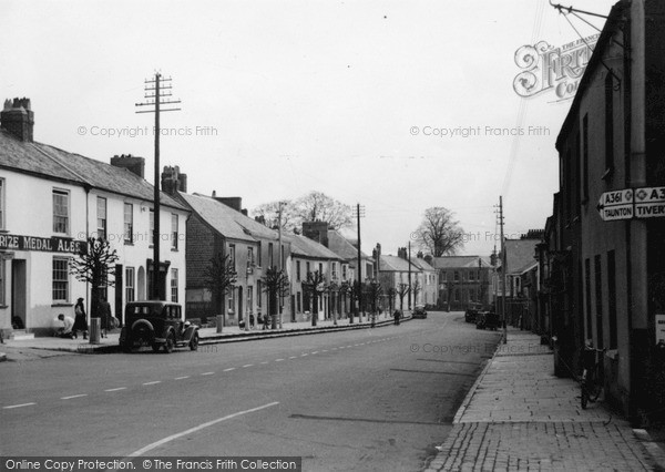 Photo of South Molton, East Street c.1955