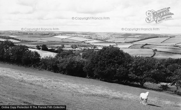 Photo of South Molton, From Marionsleigh c.1955