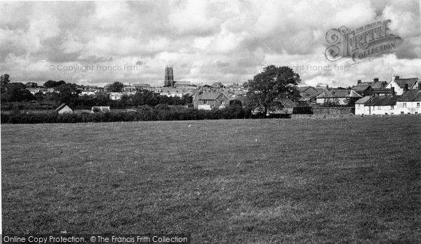 Photo of South Molton, General View c.1960