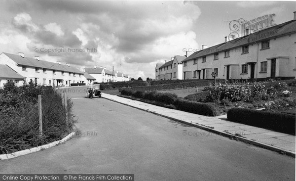 Photo of South Molton, Kingsway c.1955