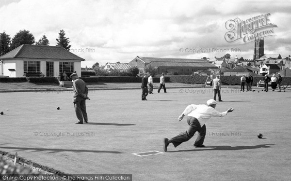 Photo of South Molton, The Bowling Green c.1960