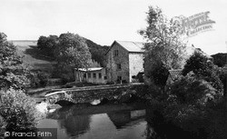 The River Mole And Bridge c.1960, South Molton