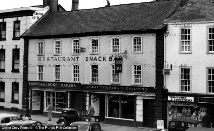 Photo of South Molton, The Square, E.Skinner & Sons c.1960