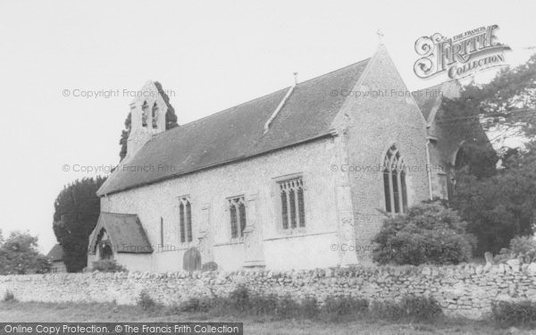 Photo of South Moreton, St John The Baptist Church c.1965