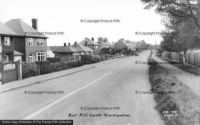 Photo of South Normanton, Ball Hill c.1960