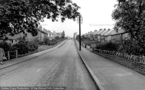Photo of South Normanton, Birchwood Lane c.1960