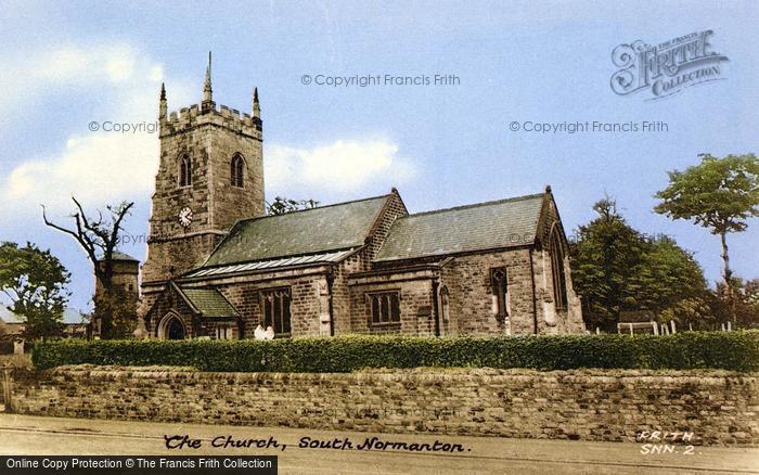 Photo of South Normanton, Church Of St Michael And All Angels c.1955