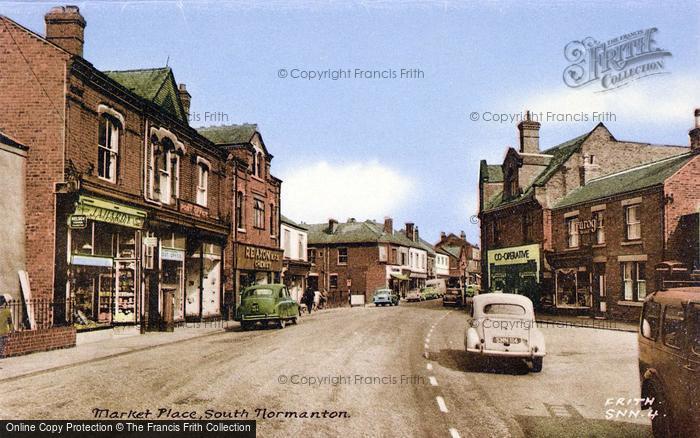Photo of South Normanton, Market Place c.1960