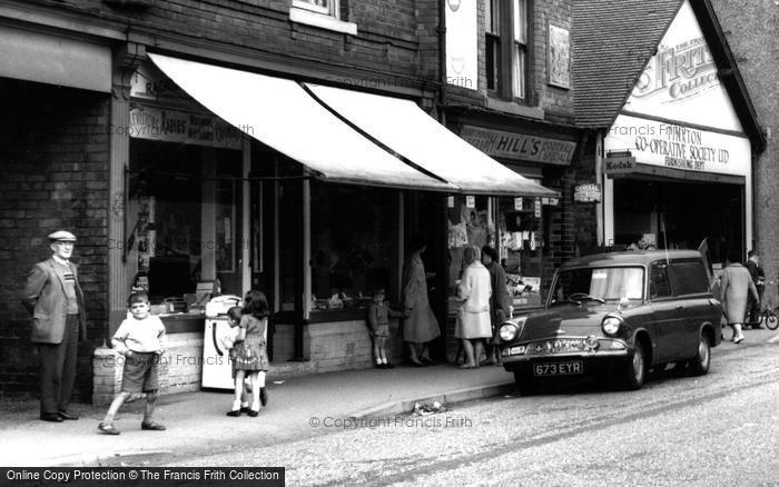 Photo of South Normanton, Market Street c.1965