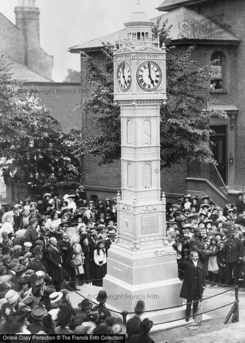Photo of South Norwood, Stanley Memorial Clock Tower 1907