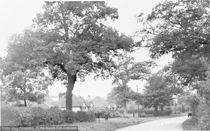 Photo of South Nutfield, Kings Cross Lane c.1955