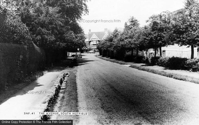 Photo of South Nutfield, The Avenue c.1960