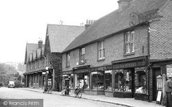 The Village, Station Parade c.1955, South Nutfield