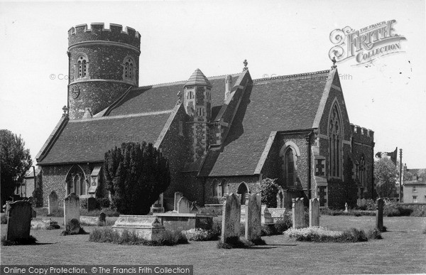 Photo of South Ockendon, St Nicholas Church c.1955