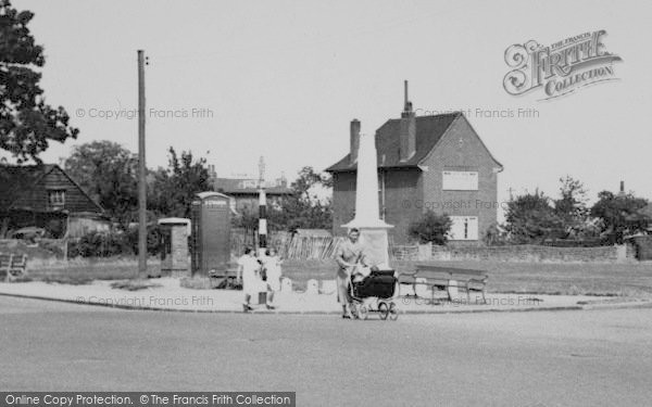 Photo of South Ockendon, Walking By The Green c.1955