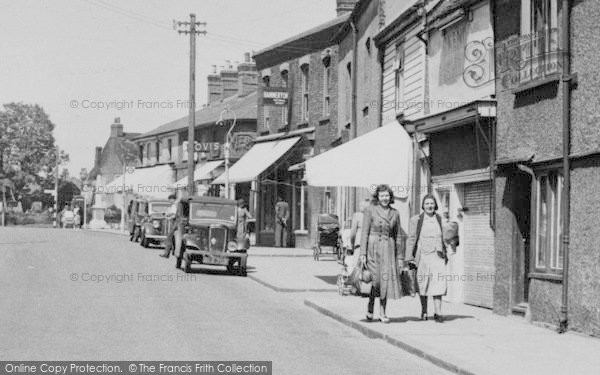 Photo of South Ockendon, Walking together in South Road c1955