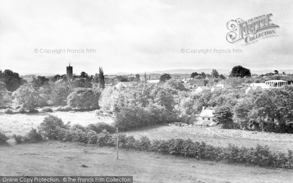 Photo of South Petherton, From Mere Linches c.1955