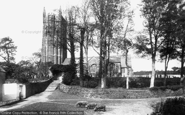 Photo of South Pool, Church Of St Nicholas And St Cyriac 1890