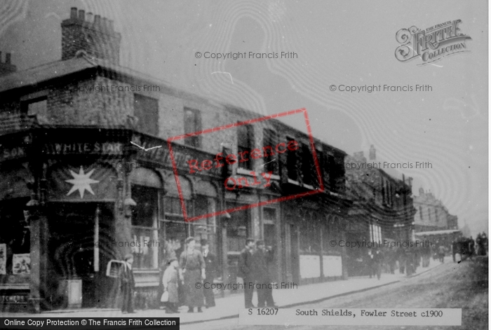 Photo of South Shields, Fowler Street c.1900