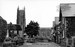 Church And Village c.1960, South Tawton