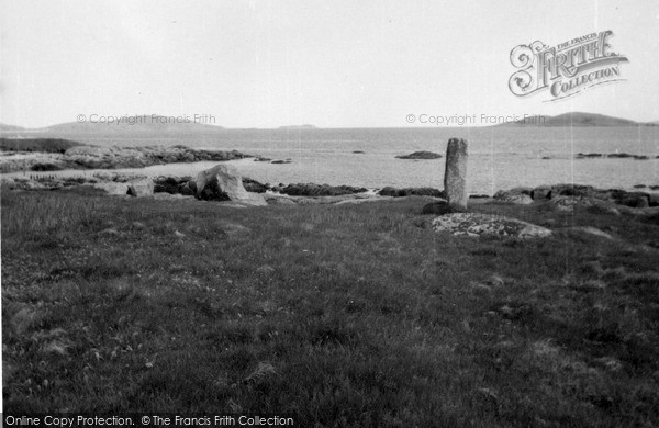 Photo of South Uist, Standing Stone, Pollacher 1963