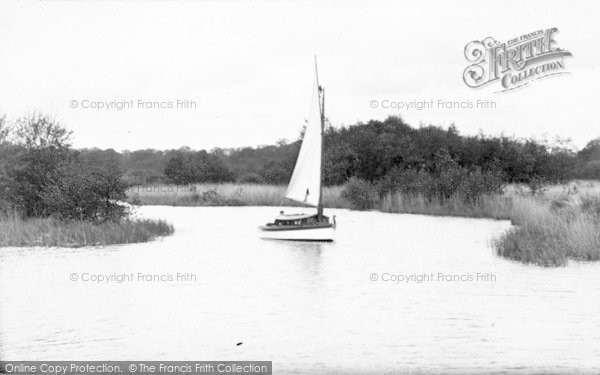 Photo of South Walsham, Broad, Yachting c.1931