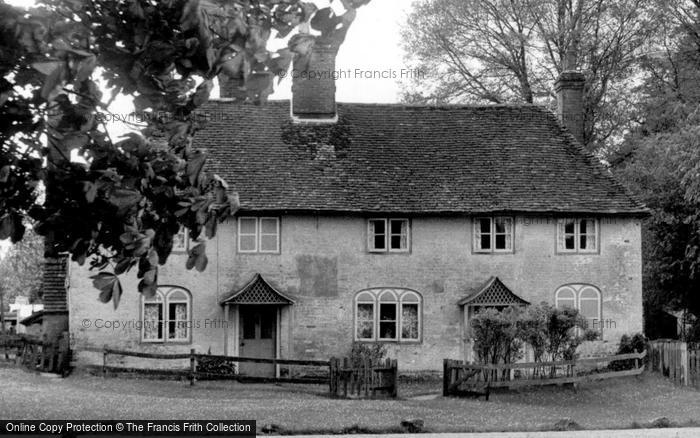 Photo of South Warnborough, Cottages, Afton Road c.1955