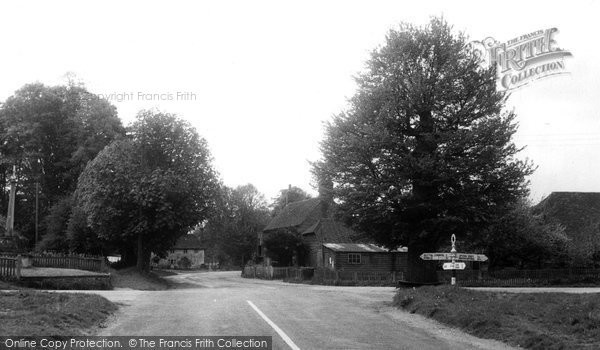 Photo of South Warnborough, Cross Trees c.1955