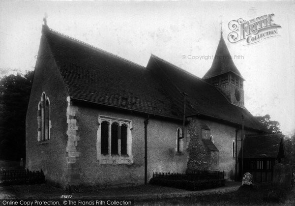 Photo of South Warnborough, St Andrew's Church 1904