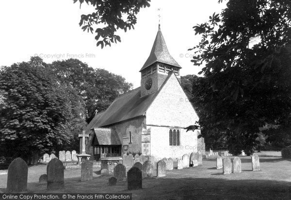 Photo of South Warnborough, St Andrew's Church c.1960