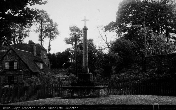 Photo of South Warnborough, War Memorial c.1955