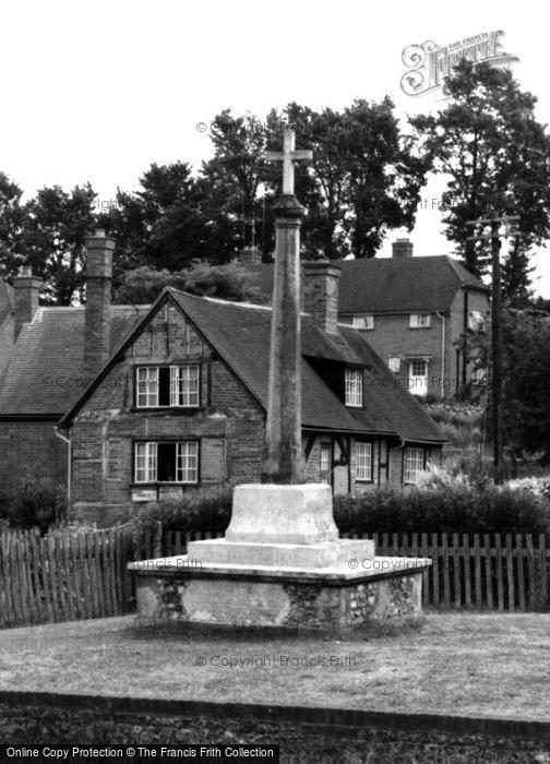 Photo of South Warnborough, War Memorial c.1955