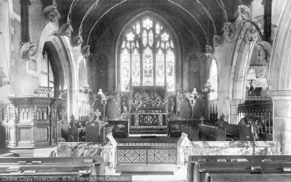 Photo of South Weald, Church Interior 1896