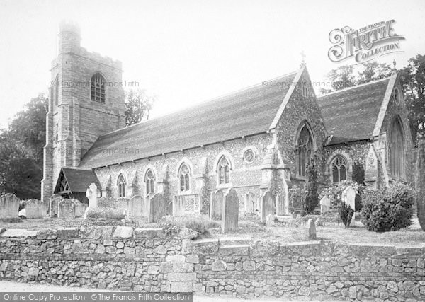 Photo of South Weald, St Peter's Church 1895