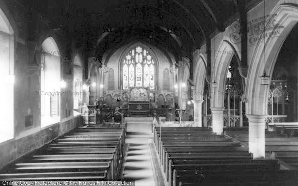 Photo of South Weald, The Church Interior c.1965