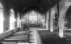 The Church Interior c.1965, South Weald